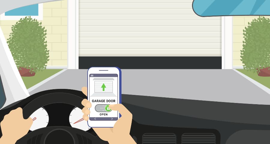 Garage door automation tips for Stockton